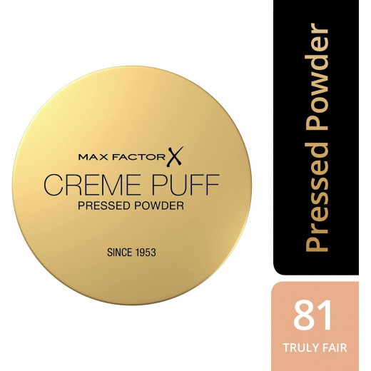 Max factor crème puff pressed powder 81 truly fair 14g