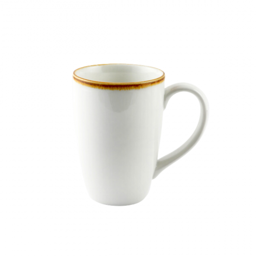 Porceletta Ivory Mocha Porcelain Tea Coffee Mug