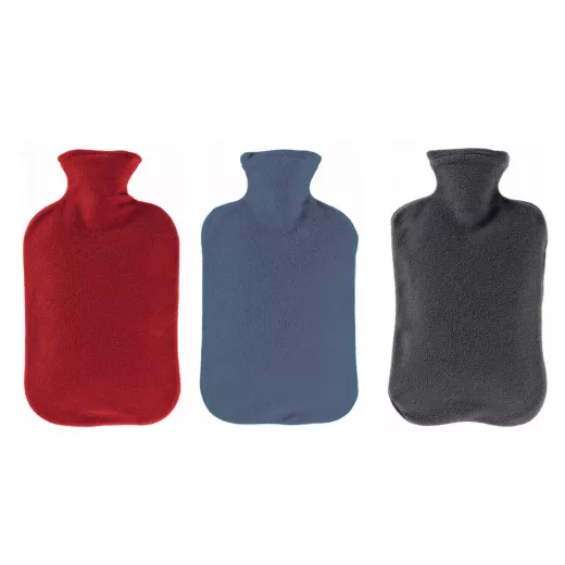 Fashy hot water bottle with cover red 2L