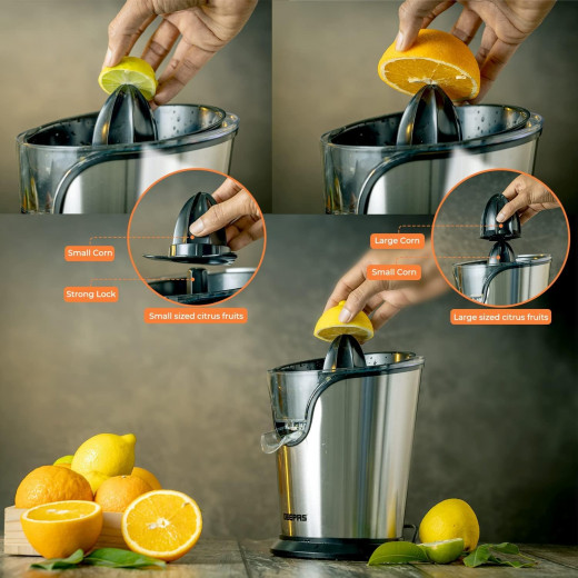 Geepas electric citrus juicer 100w
