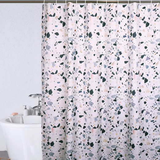 Weva "Terrazzo" Waterproof Shower Curtain 180*200