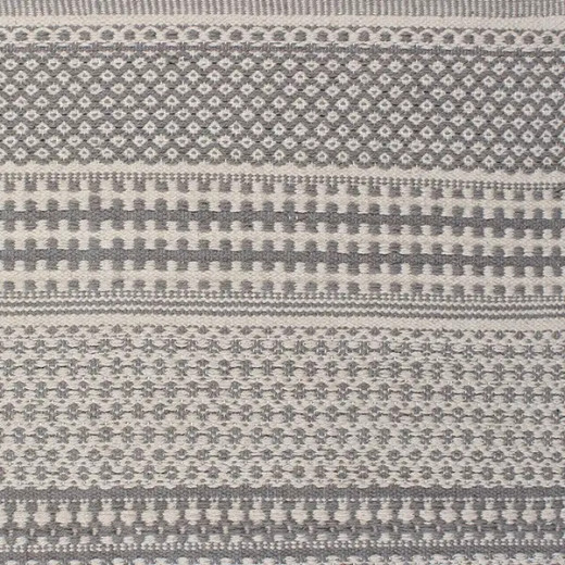 Nova Home Samaira Hand Woven Rug, Grey Color, 120*180 Cm