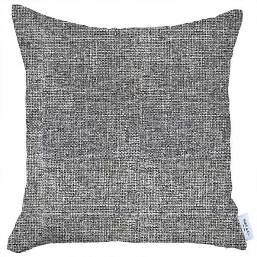 Nova Home Boho Chic Jacquard Cushion Cover, Grey Color, 45x45 Cm