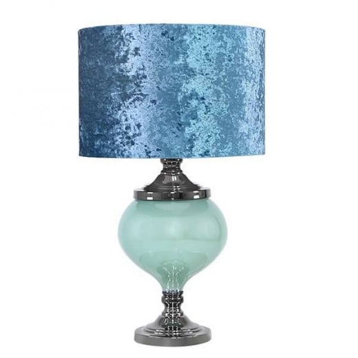 Nova home table lamp, blue color, 64 cm