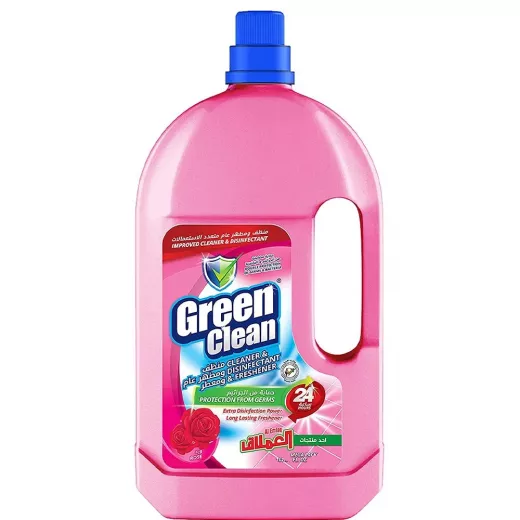 Green Clean multi-use disinfectant 1.5 liters, rose