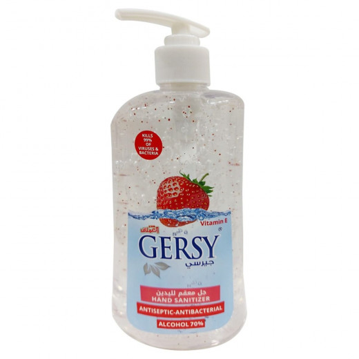 Gersy hand sanitizer gel 550 ml / strawberry