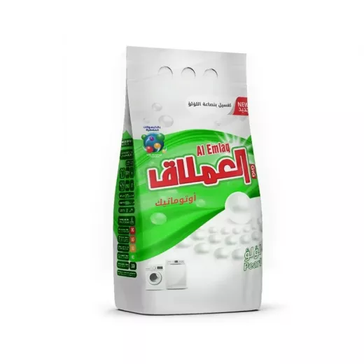 Al Emlaq Detergent Powder - Automatic - 5 kg - Pearls - Bag