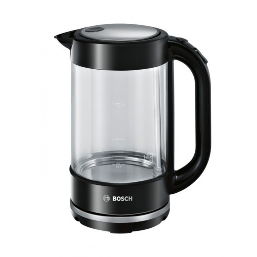 Bosch  electric kettle 1.7 L 2400 W Black, Transparent