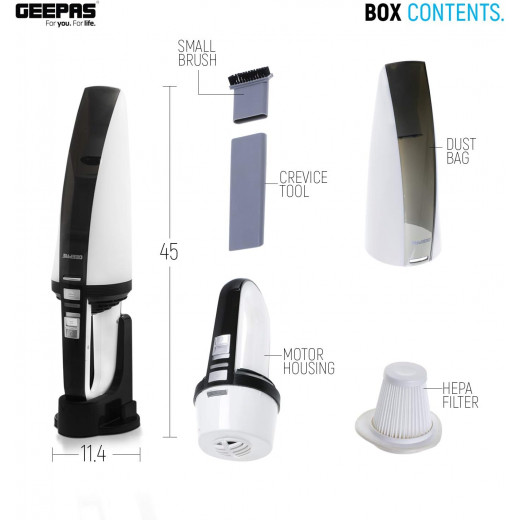 GEEPAS Cordless Handheld Vacuum Cleaner