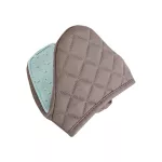 Vague Silicone Oven Mitts Blue & Grey