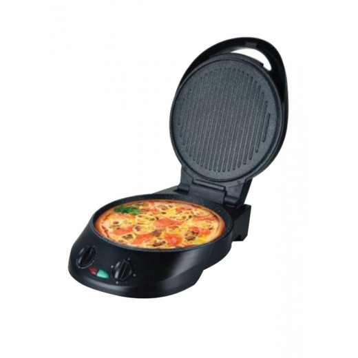 Arshia Premium 6 in 1 Multipurpose Pizza Maker 1800Watt Black Non Stick Coating
