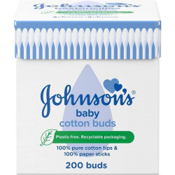 Johnson's Baby Cotton Buds, Pack of 200