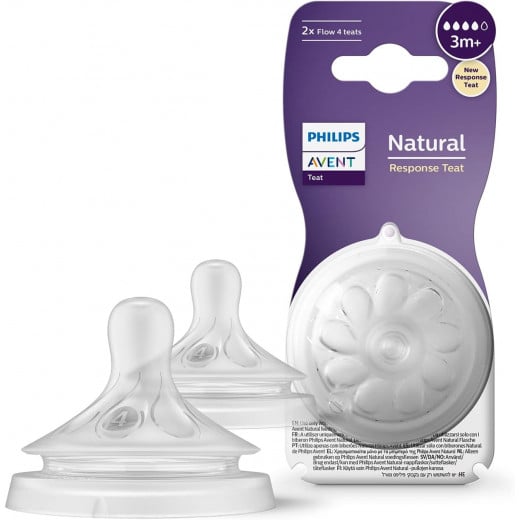 Philips Avent Natural Response Nipple Flow 4