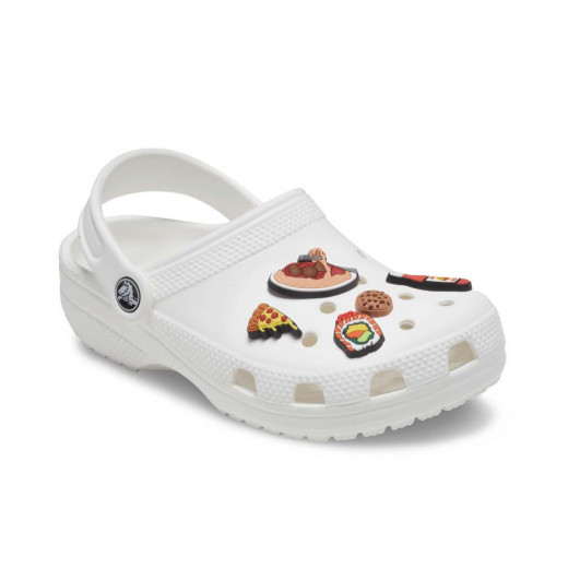 Crocs Jibbitz Symbol Shoe Charms for Crocs Food Please 5 Pack