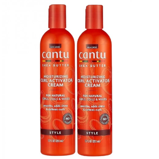 Cantu Moisturizing Curl Activator Hair Cream, 355 Ml, 2 Packs