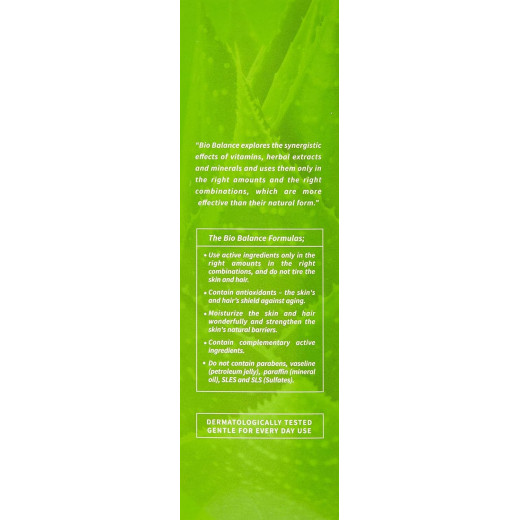 Bio Balance Organic Aloe Vera Shampoo, 330 Ml, 2 Packs