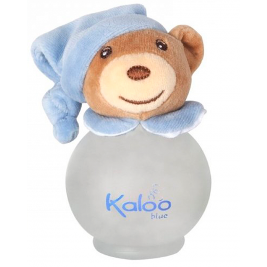 Kaloo Eau De Senteur Spray and Free Fluffy Bear, Blue Color, 100 Ml , 2 Packs