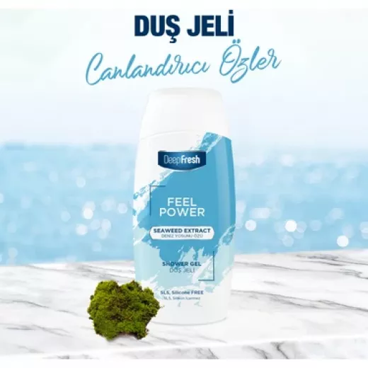DeepFresh Shower Gel With Herbal Extract ,400 ml, 3 Packs