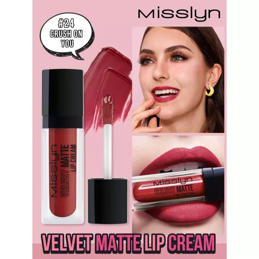 Misslyn Velvet Matte Lip Cream 24