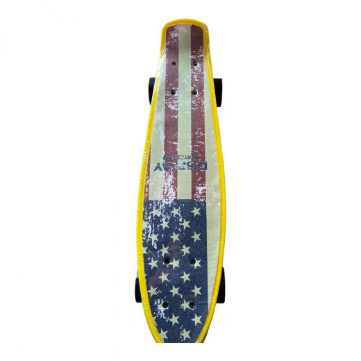 لوح التزلج للأطفال والمبتدئين - أمريكا - 55 سم - لون عشوائي - من كاي تويز