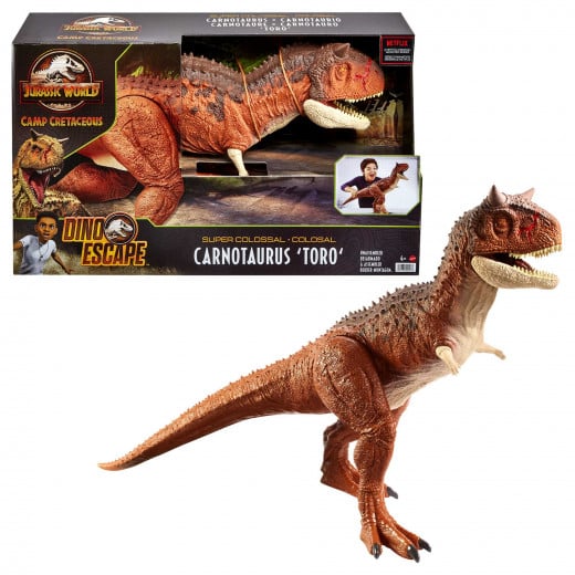 K Toys | Jurassic World Super Colossal Carnotaurus Toro