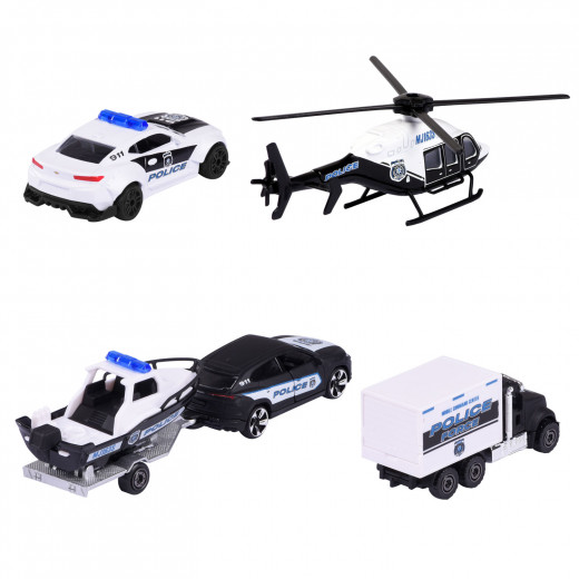 Majorette | Police Force Cars Giftpack | 4 pcs