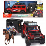 Dickie | Jeep with Horse Trailer Playset