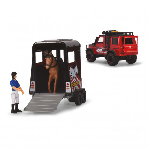 Dickie | Jeep with Horse Trailer Playset