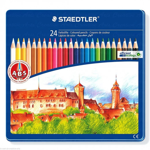 ستيدلر - ألوان خشبية - 24 لون