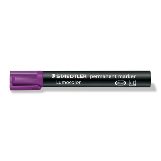 ستيدلر - قلم تحديد دائم برأس قلم تحديد - لون بنفسجي