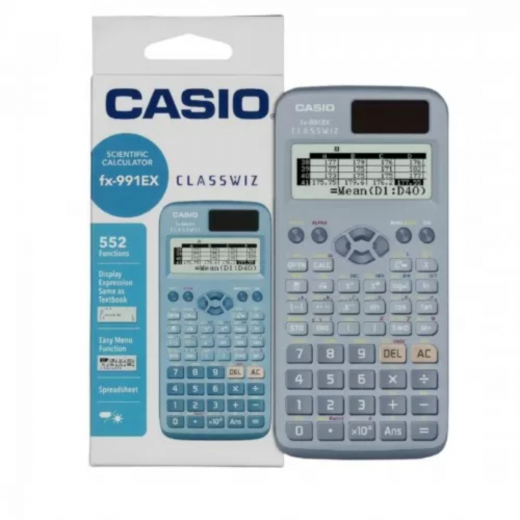 Casio Scientific Calculator fx-991EX Classwiz - Blue