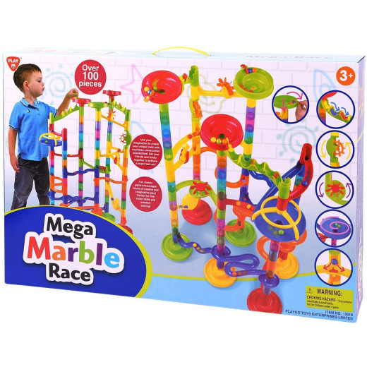Play Go | Mega Marble Run | 100 pcs