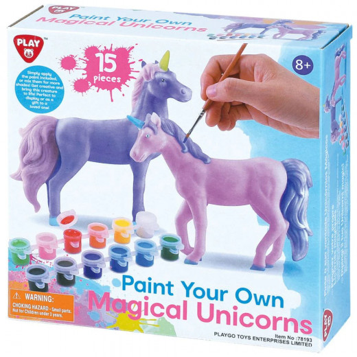 PlayGo | Paint Your Own Unicorns  | Magical
