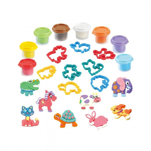 Play Go | 8 Cookie mould set In Tube | 12 pcs