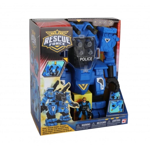 CM | Rescue Force Giant Rescue Exobot Playset