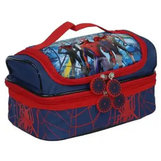 Simba | Spider-Man Team 2 Layer Lunch Bag