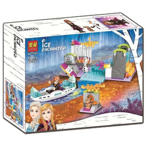 K Toys | Elsa Ice Enchanted Building Blocks | 111 pcs