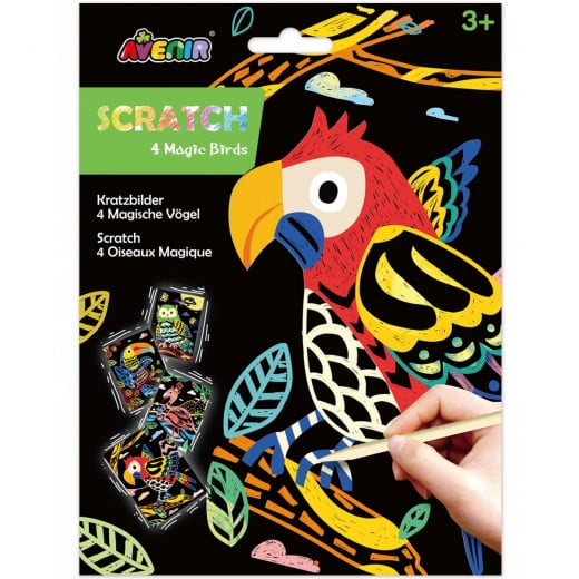 AVENIR - Scratch - 4 Magic Birds