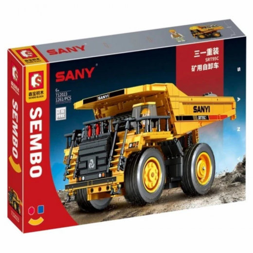 Sembo Block | Sembo Sany Mine Dump Truck 1261 pcs