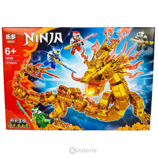 K Toys | Ninja Bricks 1314 PCS