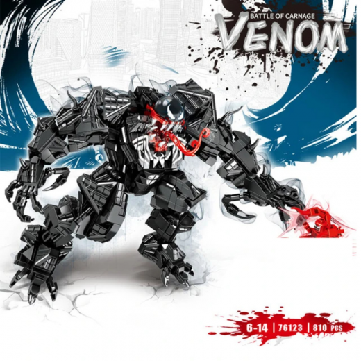 K Toys | Venom Bricks 810 Pieces