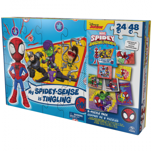 K Toys | Spidey 8 Pack Puzzles