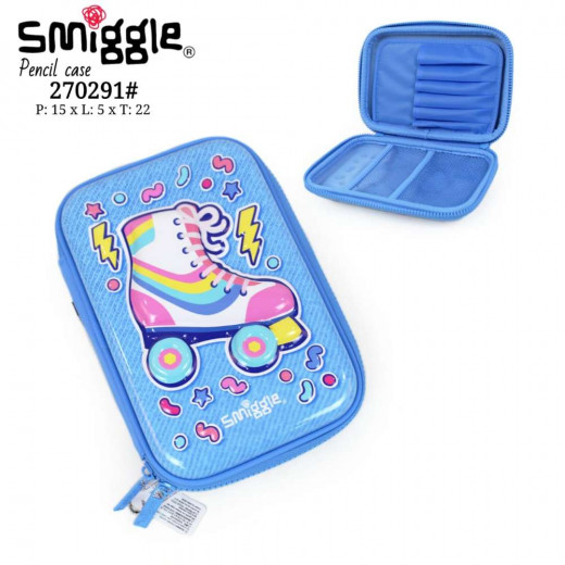 Smiggle | blue pencil case - skate shoes