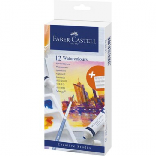 Faber Castell - Watercolor Box - Set Of 12