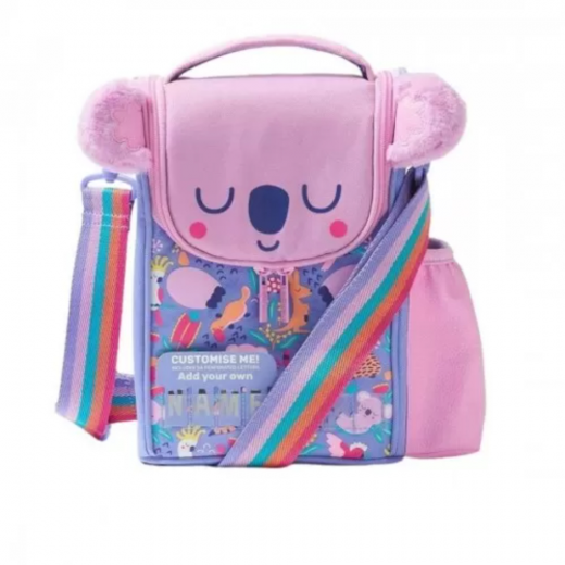 Smiggle | Lunch Bag Girls Kids Crossbody Bag Purple Koala