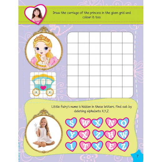 Dreamland Sticker Activity Book For Girls