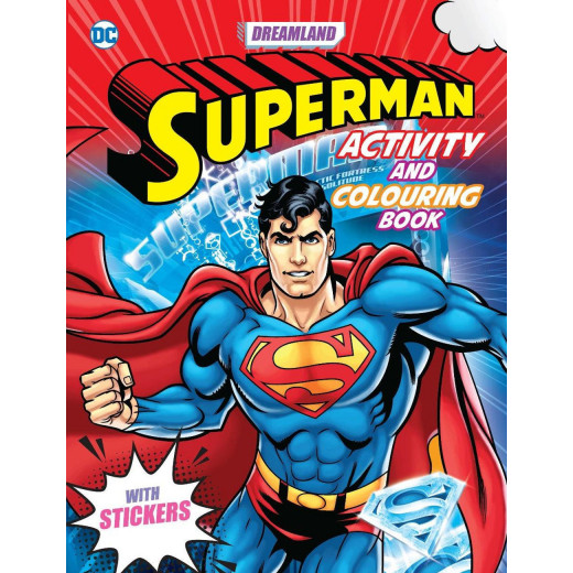Dreamland | Superman Activity And Coloring Book | A Drawing & Activity Book For Kids