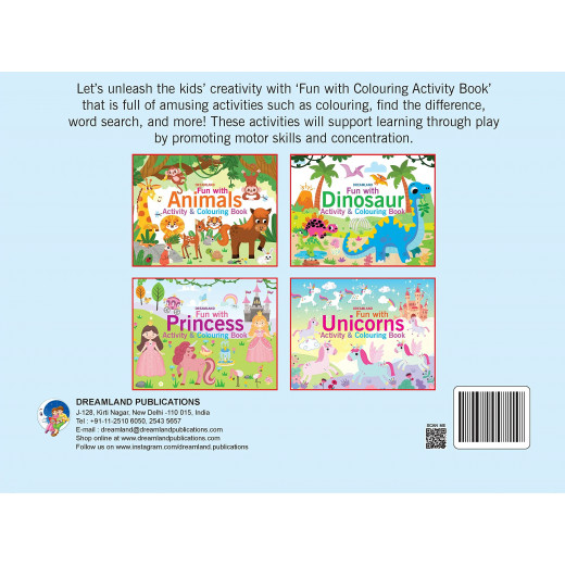 Dreamland | Fun With Princess | An Activity & Coloring Book For Kids