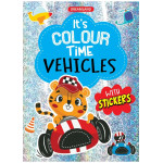 Dreamland Vehicles It's Color Time With Stickers