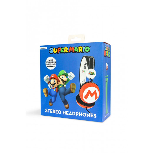 Super Mario Icon Wired Headphones